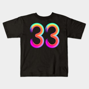 brushed 33 Kids T-Shirt